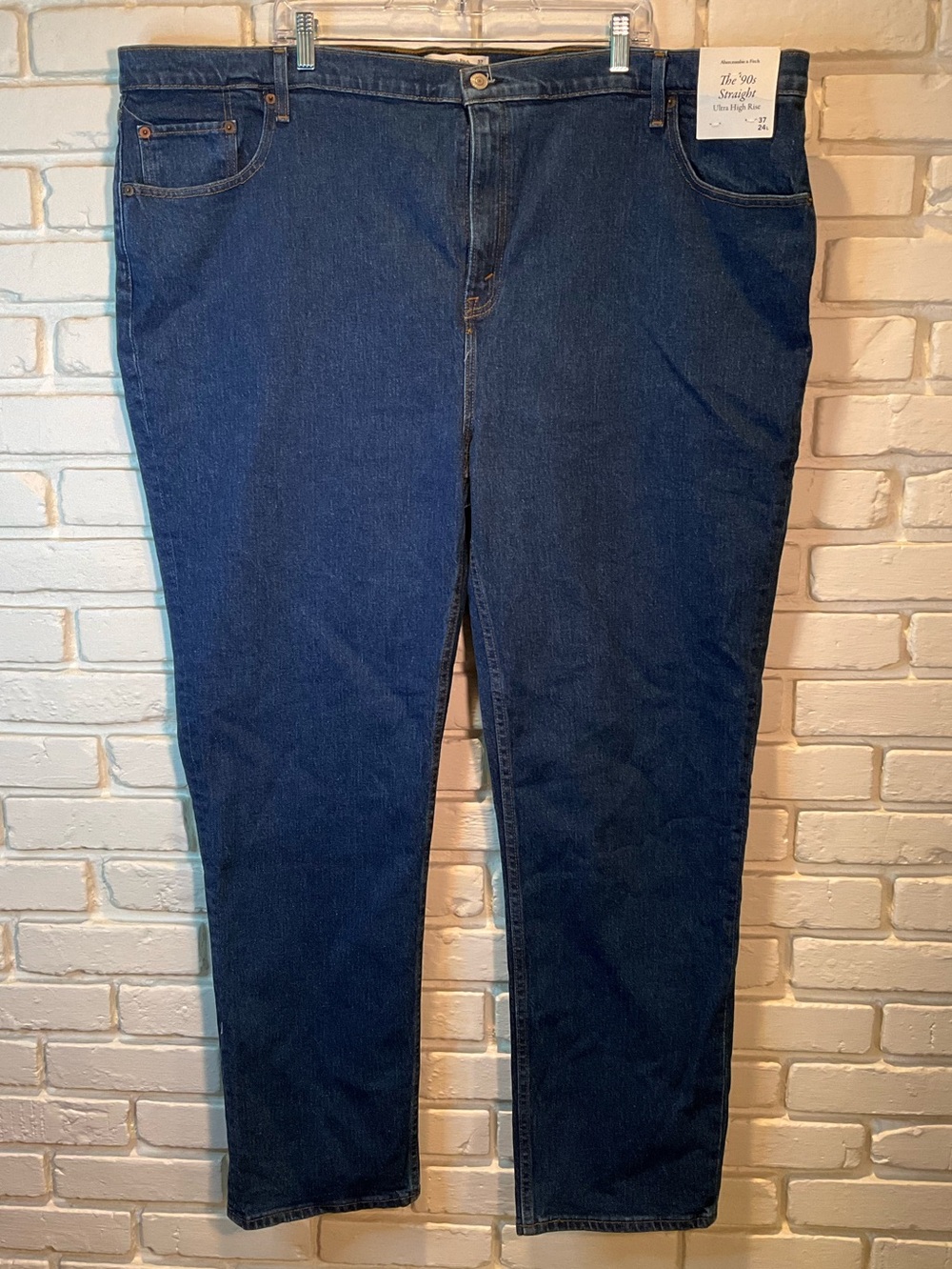 The 90's Straight A&F Jeans 37 Long Ultra high Rise